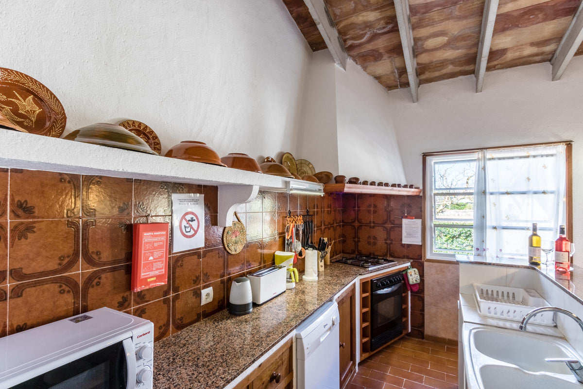 Küche der Villa Solanda bei Pollença, Mallorca