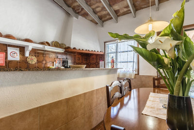 Küche der Villa Solanda bei Pollença, Mallorca