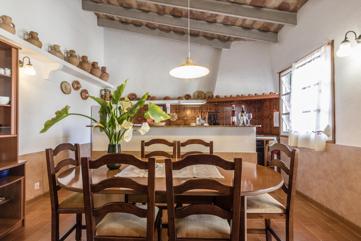 Küche der Villa Solanda bei Pollença, Mallorca