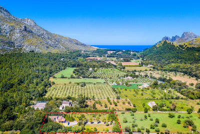 Impression der Villa Son Amat bei Cala Sant Vicenç, Mallorca