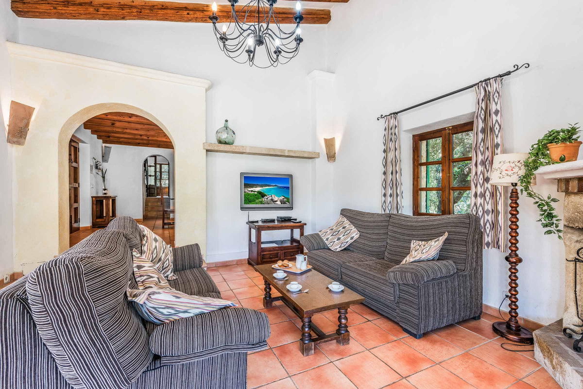 Impression der Villa Son Amat bei Cala Sant Vicenç, Mallorca