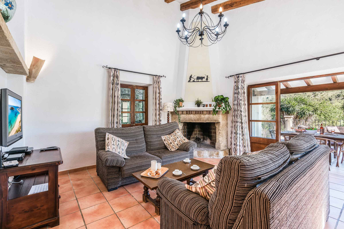 Impression der Villa Son Amat bei Cala Sant Vicenç, Mallorca