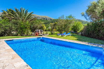 Pool der Villa Son Amat bei Cala Sant Vicenç, Mallorca