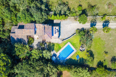 Pool der Villa Son Amat bei Cala Sant Vicenç, Mallorca